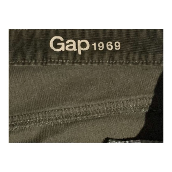 GAP Women's Perfect Boot Cut Cords in Forest Green Size 35 x 33 - Picture 4 of 5